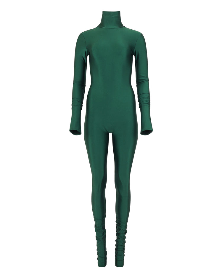 DANCE SPANDEX COZY CATSUIT // WARM HUNTER