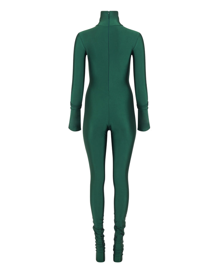 DANCE SPANDEX COZY CATSUIT // WARM HUNTER