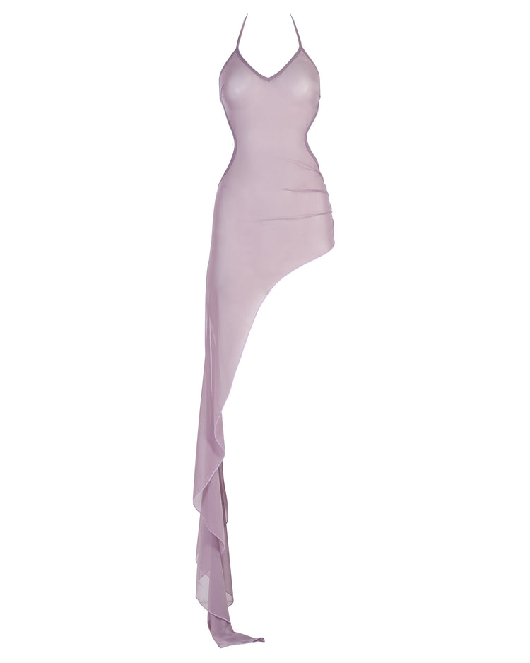 MERMAID TAIL TEDDY // SMOKED LILAC