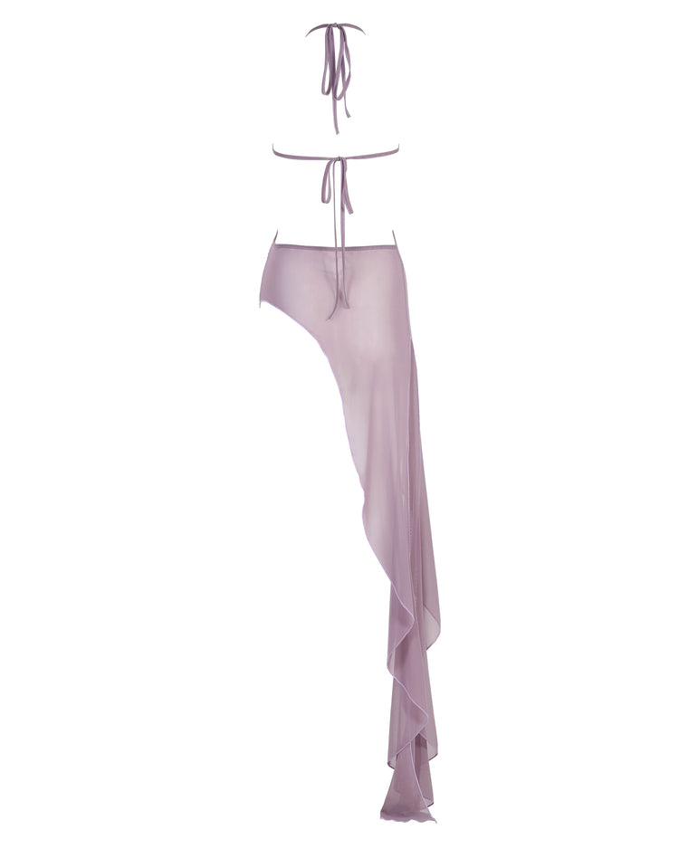 MERMAID TAIL TEDDY // SMOKED LILAC