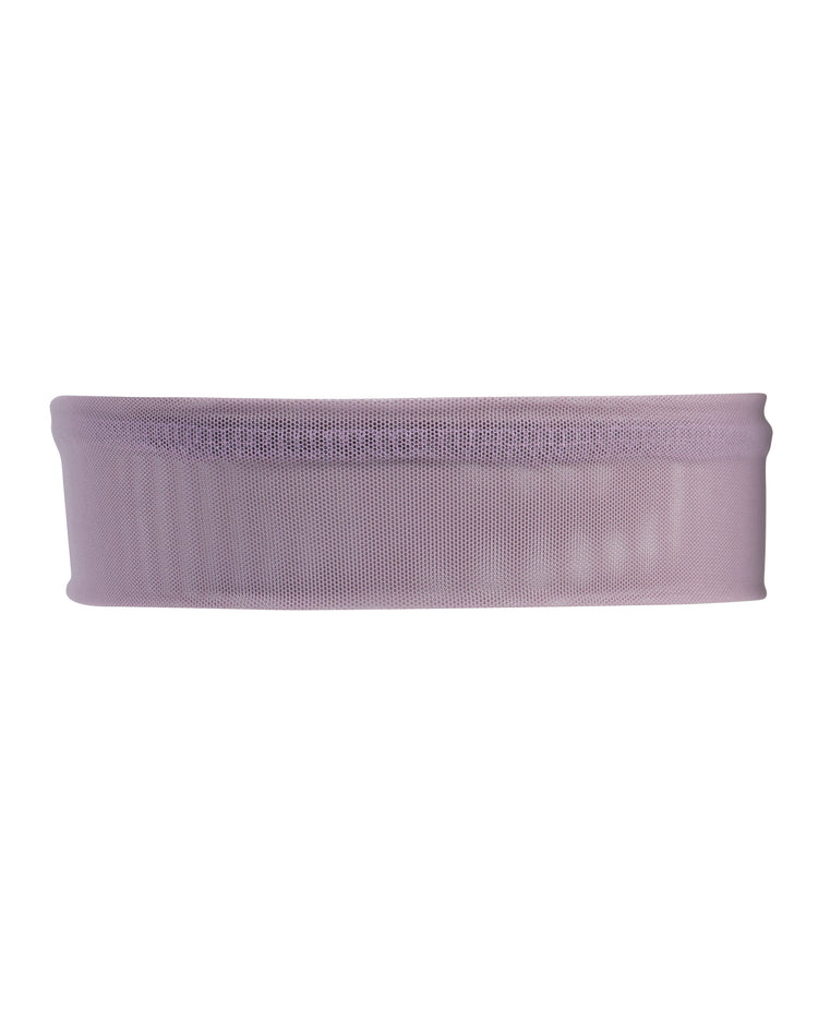 NYLON MESH SOLO GARTER // SMOKED LILAC