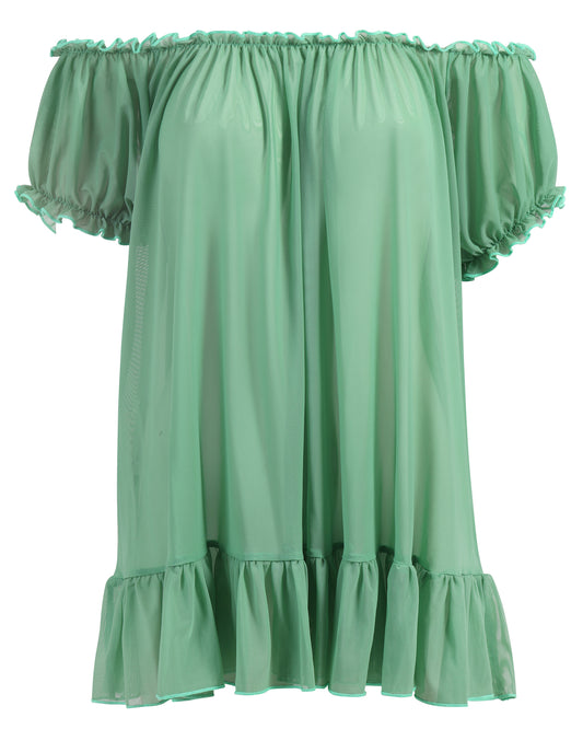 BABYDOLL DRESS // SEAFOAM