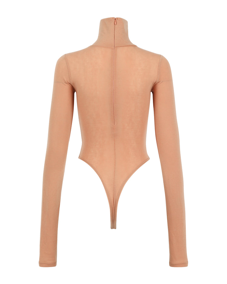 TURTLENECK THONG BODYSUIT // NECTAR