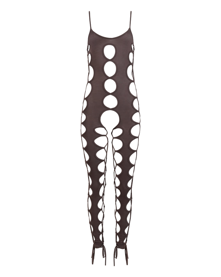 LACE UP BODY STOCKING // LATE NIGHT LINK