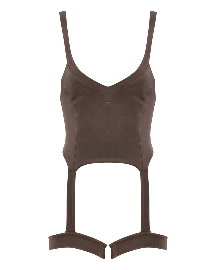 SOFT GARTERED CORSET // LATE NIGHT LINK